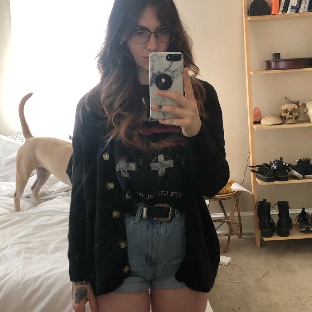 UO button front cardigan